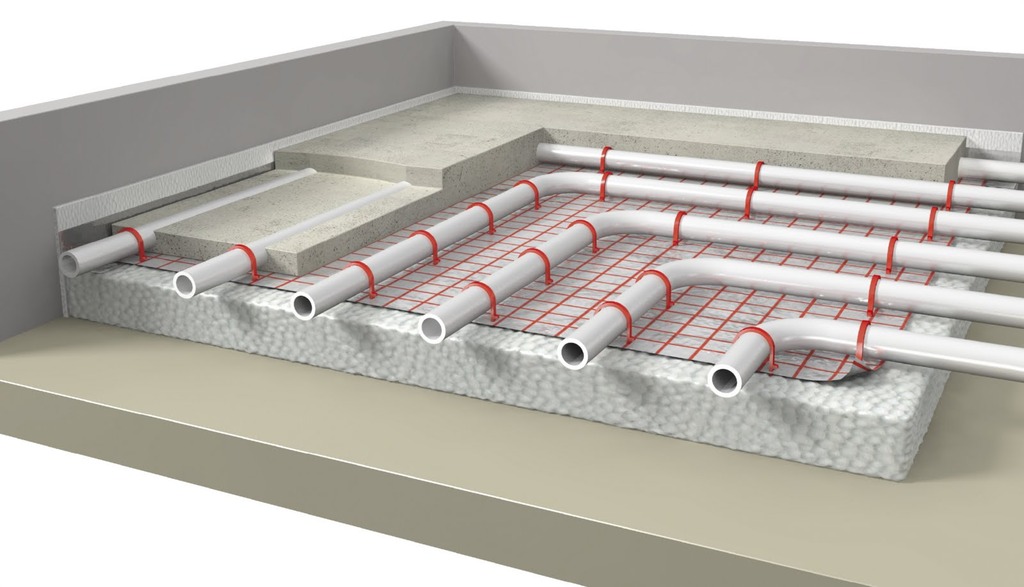 Водяна тепла підлога - відмінне рішення для приміщень з великою площею (від 20 м2)