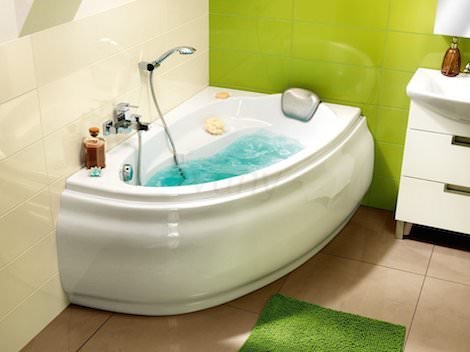 Акрилові ванни Cersanit мають хороші відгуки у покупців, так як вони має масу переваг за доступною вартості