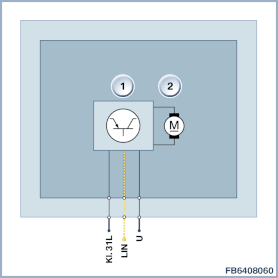 Позначення Пояснення Позначення Пояснення 1 мікросхема;2 електродвигун заслінки розподілу повітря